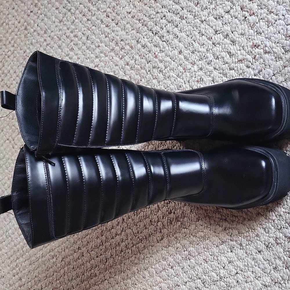 Nasty Gal platform winter boot
